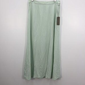 NWT Eva Mendes NY&C Mint Green Maxi Skirt